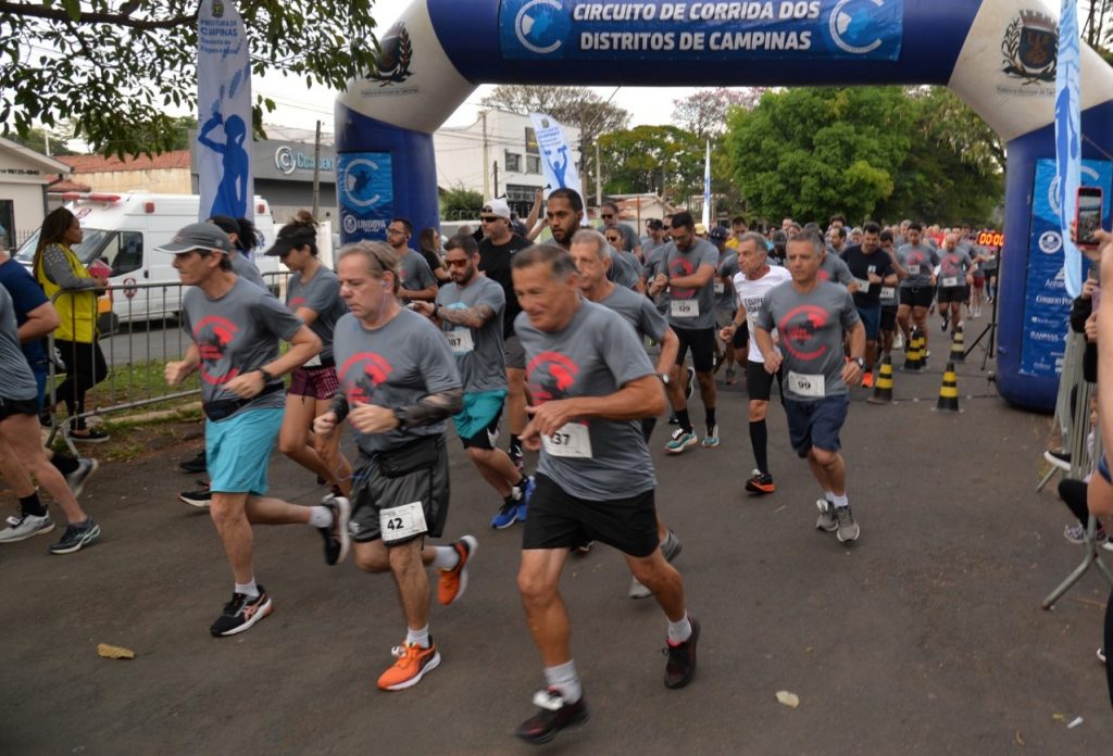 4ª etapa da Corrida dos Distritos, em Barão Geraldo, contou com 600 participantes